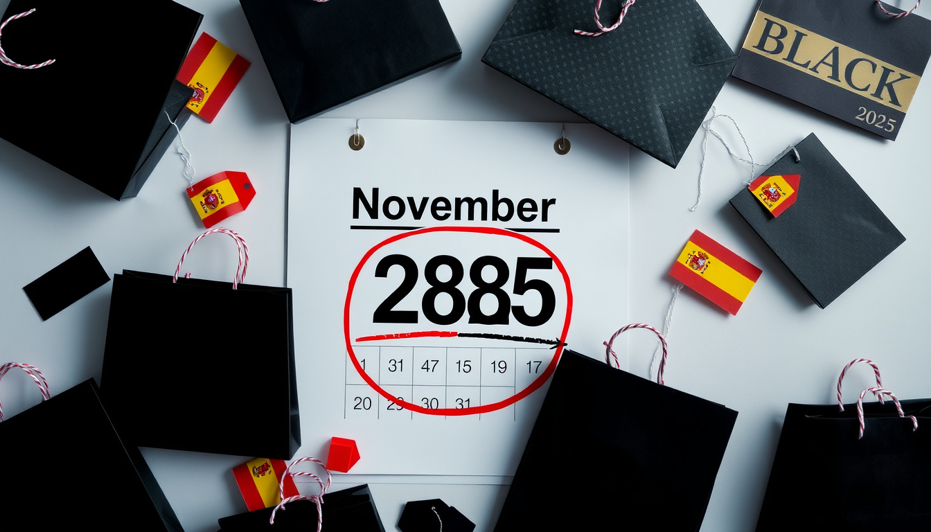 Cuándo es Black Friday 2025: fecha y ofertas en España